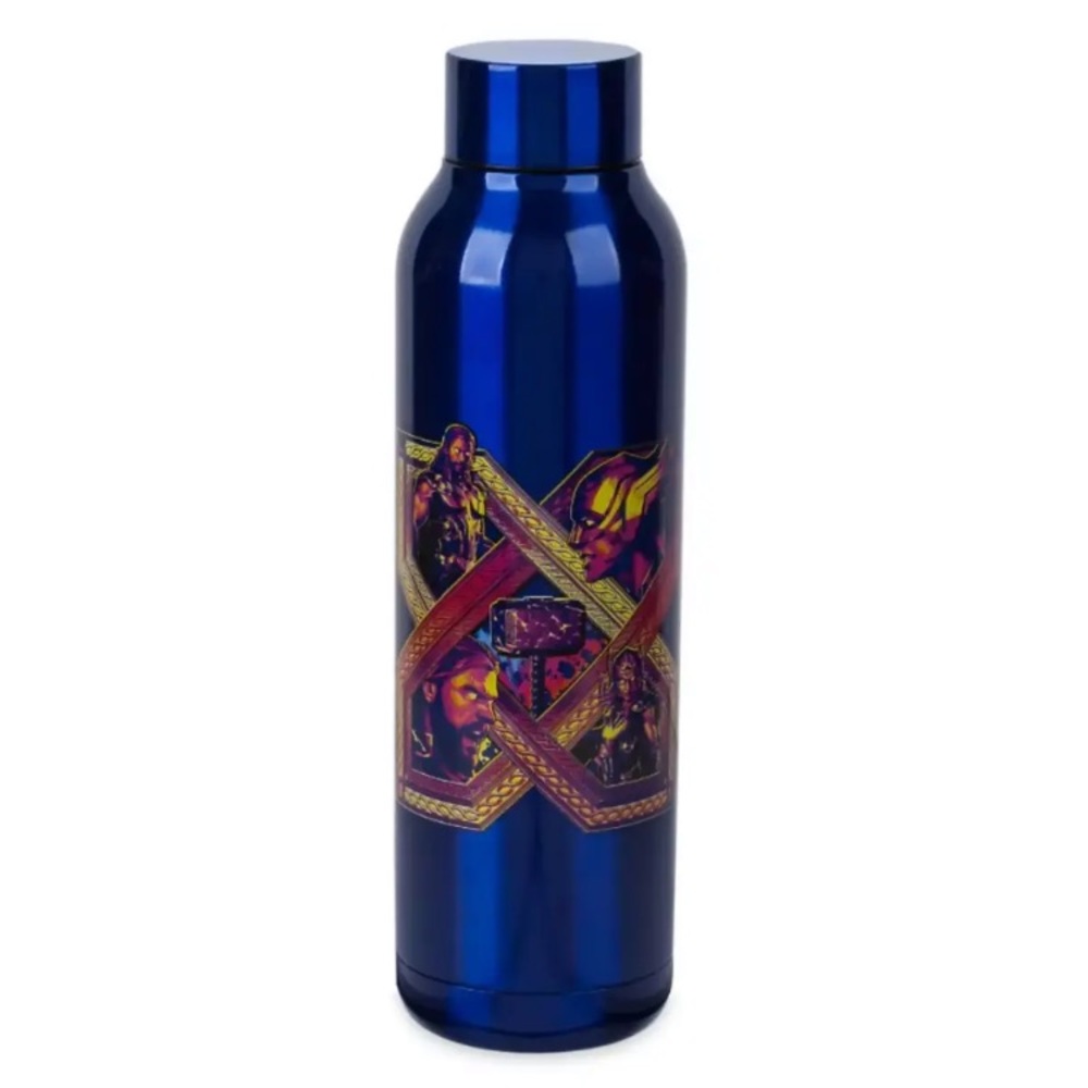 Disney Marvel Thor and Mighty Thor Stainless Steel Water Bottle-21 ounces - NWT